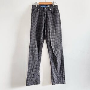 Vintage Levi's Silvtertab Relaxed Black Checkered Pants